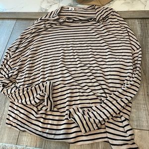 Vici dolls striped long sleeve large